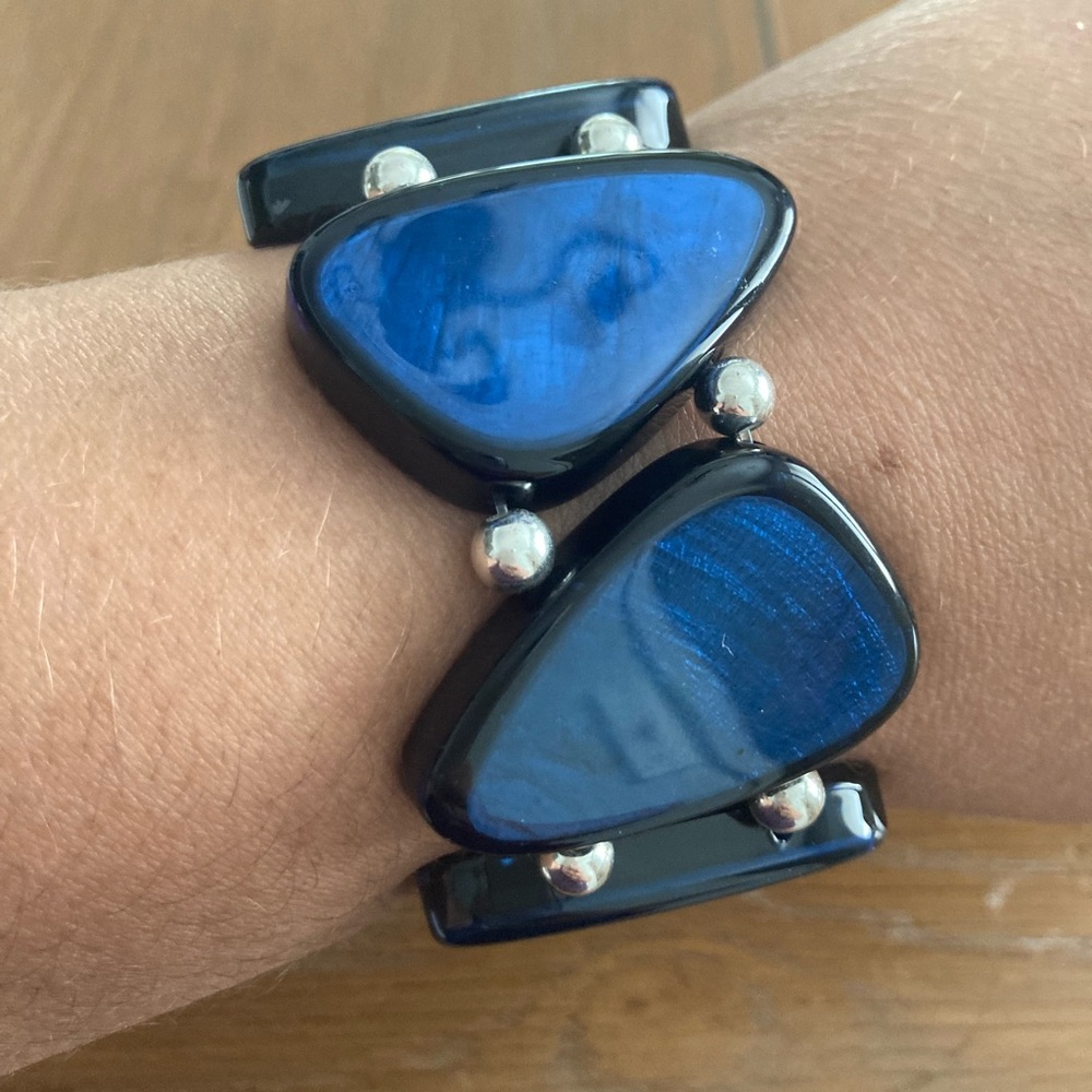 Bead & Resin Stretch Bracelet